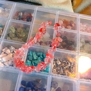 Melting crystal chip bracelet!